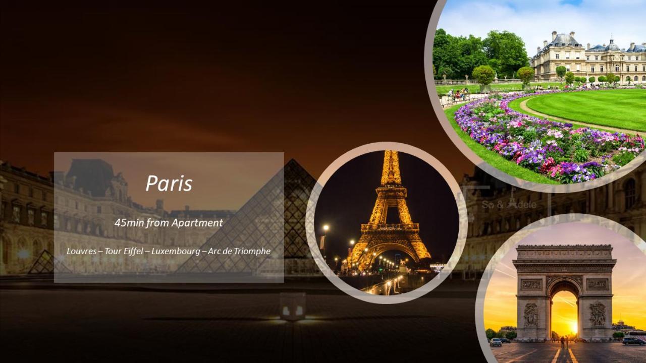 Apartment Virtuose - Disneyland Paris 5Min - Train Station 250M Μοντεβρέν Εξωτερικό φωτογραφία